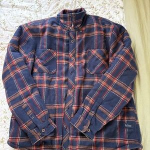 Ben Sherman Red and Blue Plaid Jacket
